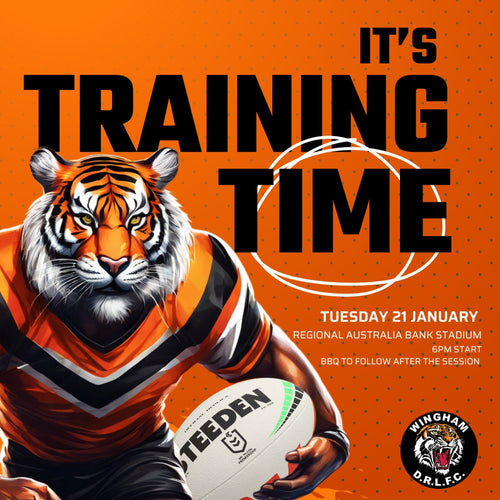 It's Training Time!