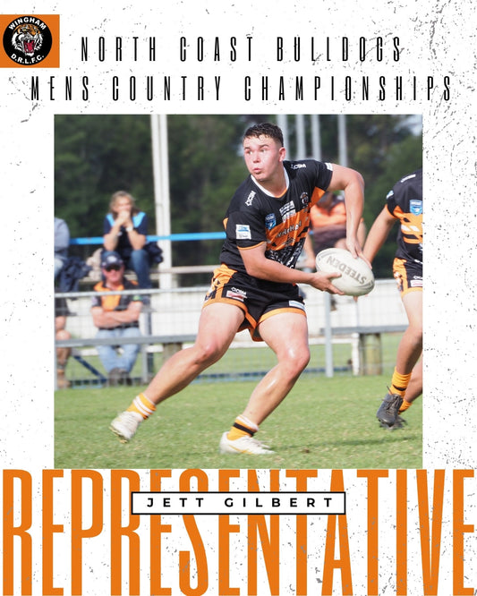 Representative Honours for Jett!