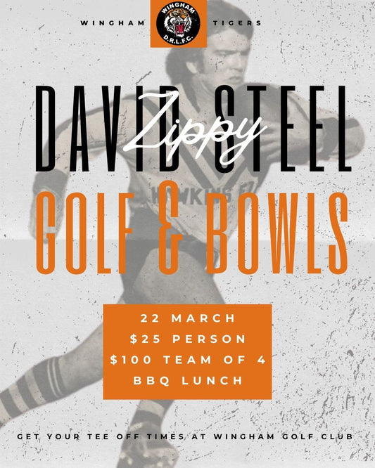 David “Zippy” Steel Golf Bowls Day